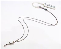 Collana Yukiko Donna in Oro bianco Diamante 4.0 Ct KCLD2278 - KCLD2278